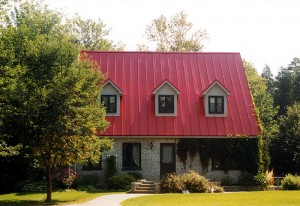 Painted Metal Roofing Panels