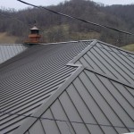Painted Metal Roofing Slatted